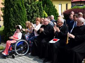 Pokaż zdjęcie: uczestnicy jubileuszu,zaproszeni goście