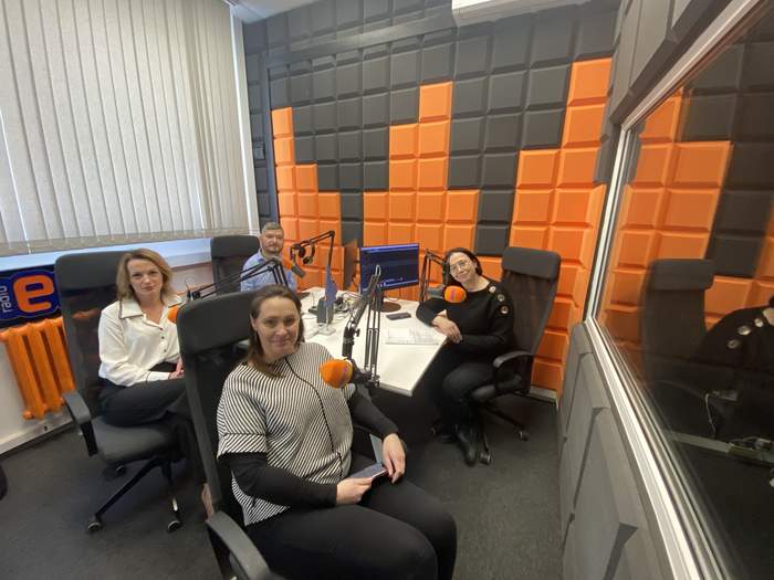 Pokaż zdjęcie: W trakcie nagrania