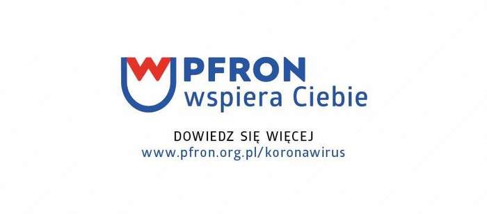 Logo programu "Pomoc osobom niepełnosprawnym poszkodowanym w wyniku żywiołu lub sytuacji kryzysowych wywołanych chorobami zakaźnymi 
