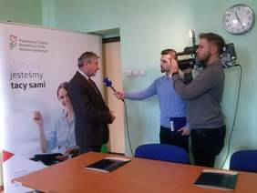 Wywiad dla TVP3 - Dyrektor Jan Wroński - Śląski Oddział PFRON
