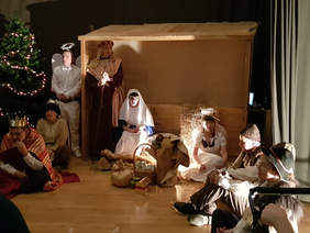Jasełka w wykonaniu uczestników WTZ w Ropczycach
