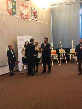 Lubuska Gala XVI edycji Konkursu Plastycznego "Sztuka Osób Niepełnopsrawnych"