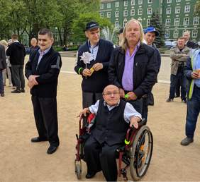 Pokaż zdjęcie: Członkowie zespołu muzycznego SKAN z DPS w Resku