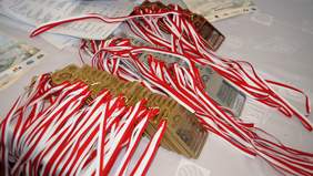 Medale przeznaczone dla zwycięzców