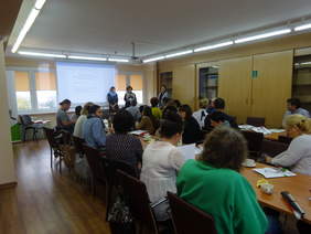 Pokaż zdjęcie: Rozpoczęcie szkolenia przez p. Dyrektor