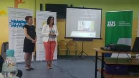 Pokaż zdjęcie: Uroczyste rozpoczęcie wydarzenia w ZSS w Sosnowcu