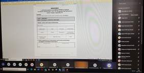 Pokaż zdjęcie: na zdjęciu: prezentacja załączników do zasad naboru i realizacji wniosków