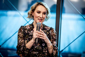 Paulina Papka z kieleckiego oddziału Krajowego Towarzystwa Autyzmu 