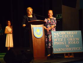 Zofia Trochimowicz-Warga wita zebranych