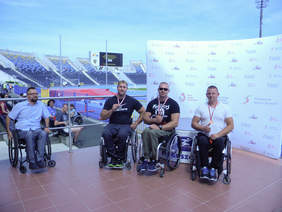 Grad medali niepełnosprawnych lekkoatletów z Gorzowa Wlkp. 