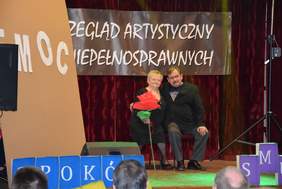 Pokaż zdjęcie: Uczestnicy XIII Przeglądu Artystycznego Osób Niepełnosprawnych w Kościanie