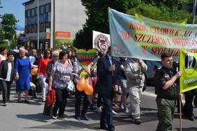 Pokaż zdjęcie: Marsz ulicami Tomaszowa Lubelskiego fot. PSONI Tomszów Lubelski