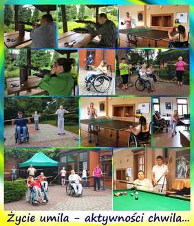 Uczestnicy obozów podczas zajęć sportowych i ruchowych