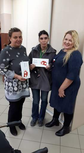 Pokaż zdjęcie: Laureatki z WTZ w Piaseczniku