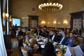 Pokaż zdjęcie: Uczestnicy konferencji, fot. Miłosz Czober, UMSW