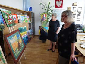 Prace komisji, od lewej Piotr Rędziniak, Barbara Smoczeńska (w środku), Małgorzata Balawender- Hübsch 