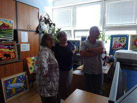 Pokaż zdjęcie: Ocena prac przez Komisję Konkursową, etap w Rzeszowie