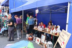 Pokaż zdjęcie: Festyn Przyjaźni „Tacy Sami” w Tczewie - stoisko ŚDS Rajkowy