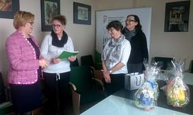 Pokaż zdjęcie: Zawarcie umowy z Polskim Stowarzyszeniem na Rzecz Osób z Niepełnosprawnością Intelektualną Koło w Szczawnicy 