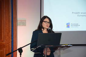 Pokaż zdjęcie: Dorota Habich - p.o. Prezesa Zarządu PFRON