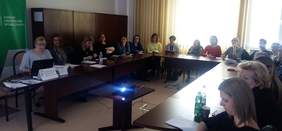 Pokaż zdjęcie: Uczestnicy szkolenia „Ustalanie podstaw wymiaru zasiłków” 