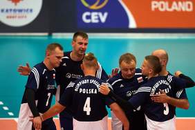 Zawodnicy Europejskiego Turnieju siatkówki zunifikowanej