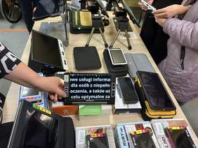 Pokaż zdjęcie: Sprzęt i technologie wspierające dla osób z niepełnosprawnością dostępne w OWiT 