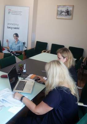 Pokaż zdjęcie: Szkolenie w siedzibie Oddziału Małopolskiego PFRON