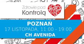Pokaż zdjęcie: Grafika promująca akcję profilaktyczną pn.: „Zdrowie pod Kontrolą”