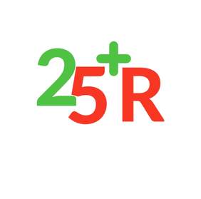 Pokaż zdjęcie: Logotyp programu PFRON pn. „Rehabilitacja 25 plus”