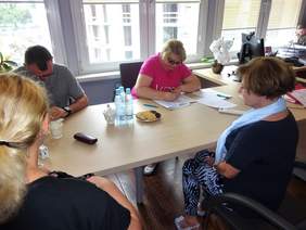 Podczas podpisywania umowy 