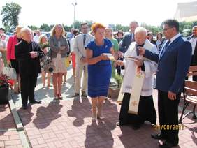 Uczestnicy uroczystości