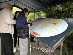 Piknik towarzyszący otwarciu nowego salonu prezentacyjno-szkoleniowego dla niewidomych