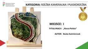 Pokaż zdjęcie: Beata Kaźmierczak - autor pracy pt.: „Nasza Polska”