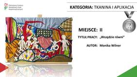 Pokaż zdjęcie: Monika Wilner - autor pracy pt.: „Wszędzie równi”