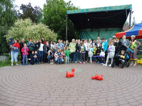 Pokaż zdjęcie: Gry i zabawy uczestników pikniku