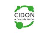 Logo „CIDON w Oddziale PFRON” z zielonymi elementami graficznymi symbolizującymi osoby połączone w kręgu.