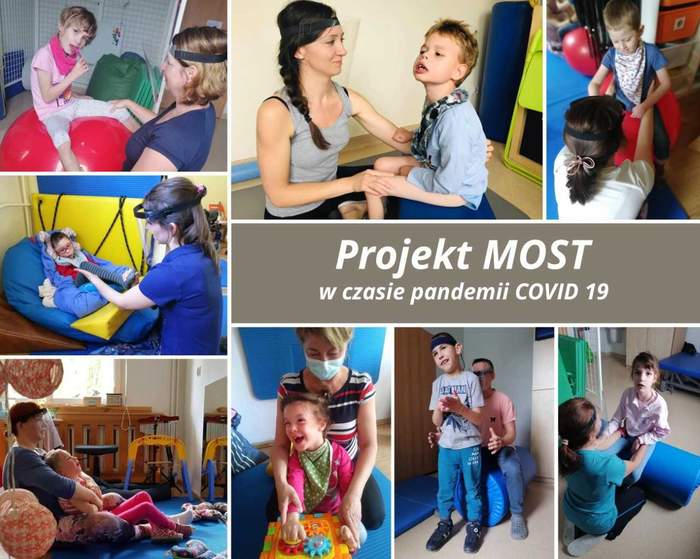Pokaż zdjęcie: Wsparcie dla osób niepełnosprawnych udzielane w dobie pandemii w ramach projektu pn. „MOST - Modelowa Opieka Stymulacja Terapia osób z wieloraką, sprzężoną niepełnosprawnością”