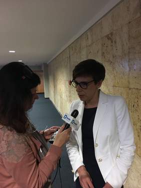 Pokaż zdjęcie: Pani Anna Skupień – Dyrektor Oddziału Wielkopolskiego PFRON 