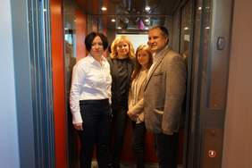 Pokaż zdjęcie: Uruchomienie windy dla Zespołu Placówek Edukacyjno – Wychowawczych w Turku