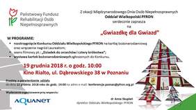 Pokaż zdjęcie: Zaproszenie na „Gwiazdkę dla Gwiazd”