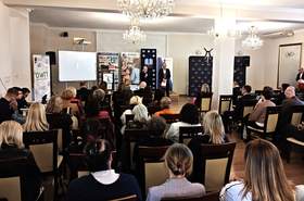 Przemawia dyrektor Oddziału Świętokrzyskiego Andrzej Michalski