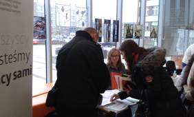 Pokaż zdjęcie: Stanowisko Odziału Śląskiego PFRON