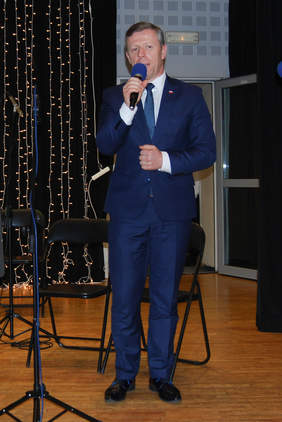 Pokaż zdjęcie: Piotr Ćwik - Wojewoda Małopolski podczas oficjalnego otwarcia uroczystości