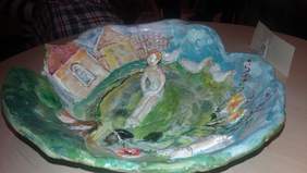 Pokaż zdjęcie: Prace zachwycały formą i symboliką