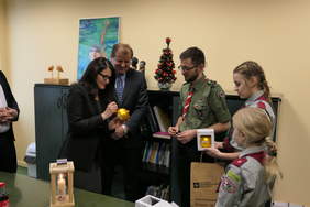 Przekazanie światełka pokoju