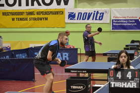 Międzynarodowy Turniej Niepełnosprawnych w tenisie stołowym w Zielonej Górze 