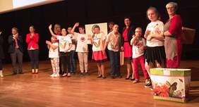 Drużyna z Zespołu Szkół Specjalnych nr 26 w toruniu. Zdjęcie pochodzi ze zbiorów Fundacji Banku Ochrony Środowiska.