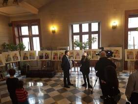 Pokaż zdjęcie: Wystawa kończąca kampanię "Wkręć się w miganie"