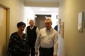 Pokaż zdjęcie: Wizyta studyjna w prowadzonym przez PSONI Koło w Gdańsku zespole mieszkań wspomaganych - „Nasz Dom".